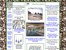 Tablet Screenshot of glassbeachjewelry.com